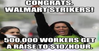 Popular activism works. Walmart is raising wages.