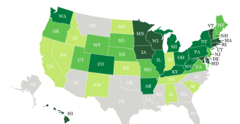 Gallup Uninsured Rates by State 2014