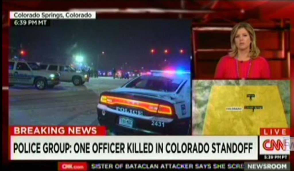 Police Officer and two civilians killed in domestic terrorism against Planned Parenthood