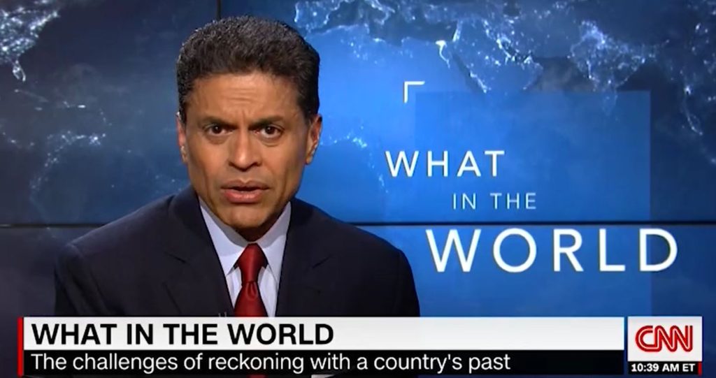 Fareed Zakaria says no to any monuments for traitors concisely