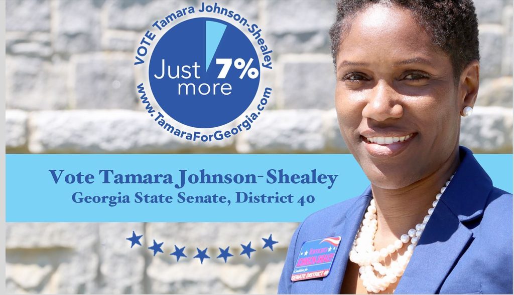 Tamara Johnson-Shealey Goergia Senate District 40