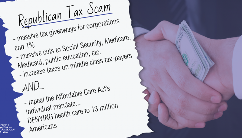 tax cut scam