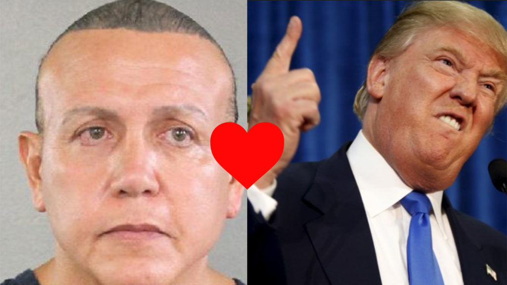 Donald Trump - Cesar Sayoc - Bomb sender Bomber