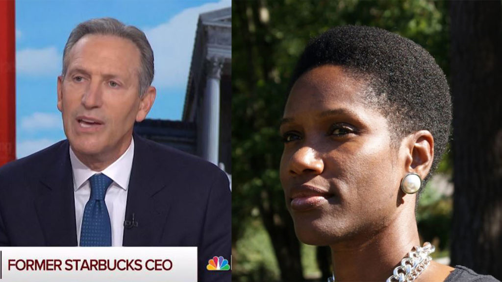 Billionaires Howard Schultz and Tamara Shealey on Presidential Election