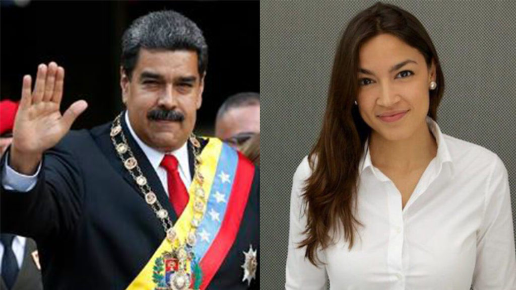 Nicolas Maduro - Alexandria Ocasio-Cortez