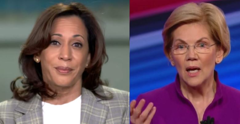 All Women Ticket - Kamala Harris Elizabeth Warren, Medicare for all