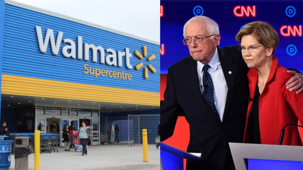 Incompetent GOP lets Walmart lead. Is an unelectable Trump a danger to Progressives