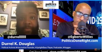 Durrel K. Douglas talks activism, Democratic Party, and election 2020