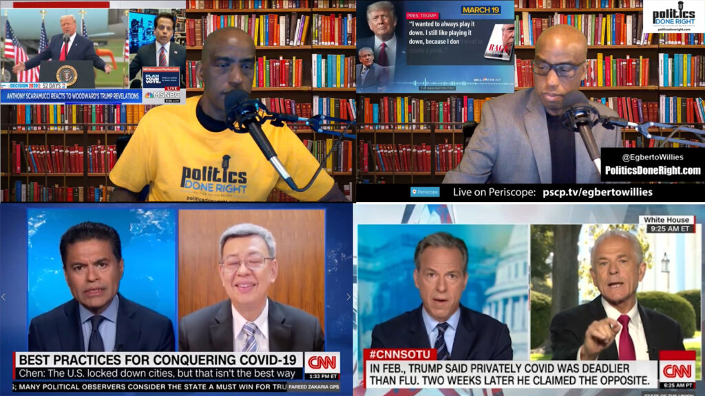 Cable news derailed Trump spokespersons - Taiwan has the proper COVID-19 response