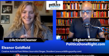 Eleanor Goldfield Activist talks COVID-19 herd immunity after returning from Sweden