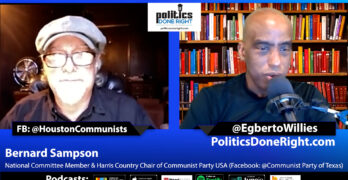 Bernard Sampson, CPUSA National Committee Chair discuss why voting for Biden existential for all ide