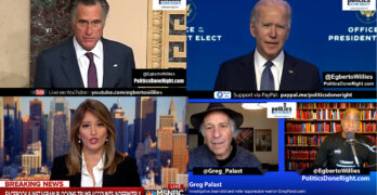 Biden slams president for Capitol insurrection, Greg Palast, Mitt Romney, Katy Tur saw it coming