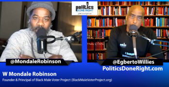Mondale Robinson on Black Male Voter Project - Helen Lee Bouygues on fake news & critical thinking