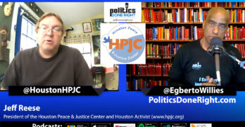 Jeff Reese, president of HPJC & Houston Activist