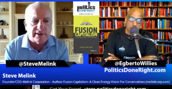 Steve Melink, Conservative supporter of Green Energy all should listen to now
