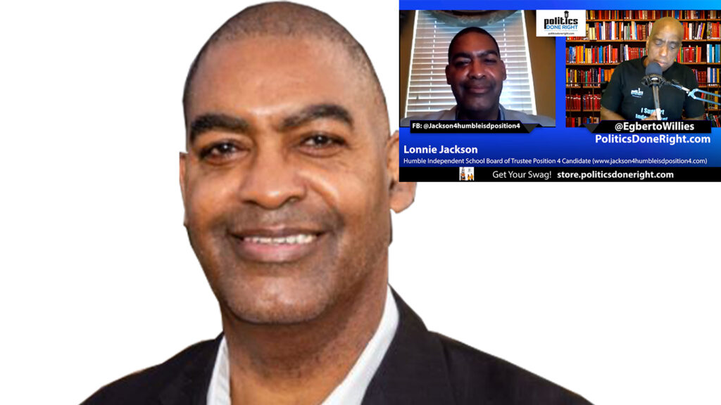 A chat with Humble Independent School Board of Trustee Position 4 Candidate Lonnie Jackson