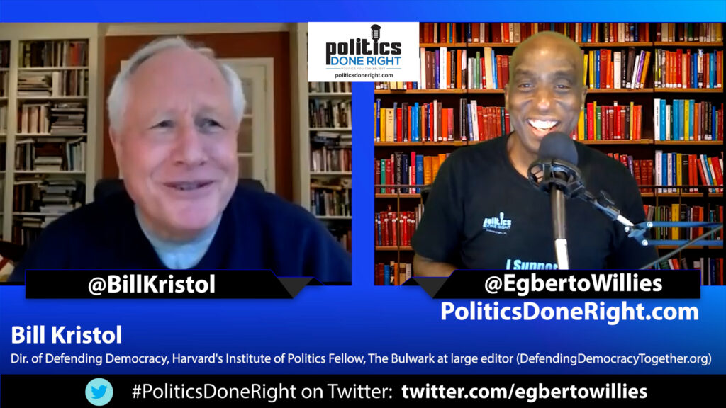 Former Republican Conservative Bill Kristol supports certain progressive ideas Trend for others