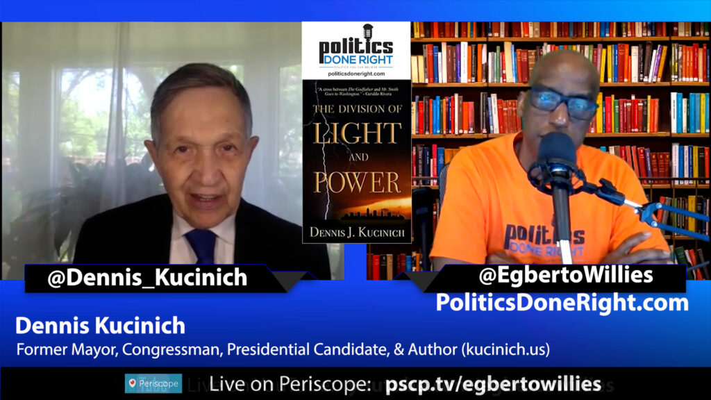Dennis Kucinich on The Division of Light and Power