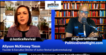 Justice Revival founder Allyson McKinney Timm redefines current faith movement.