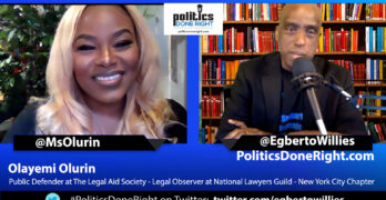 Olayemi Olurin, Public Defender, discusses our fraudulent criminal justice & immigration system