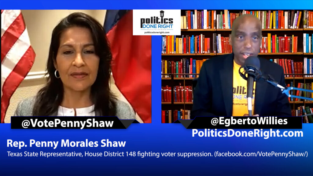 Penny Morales Shaw, State Representative fighting Texas voter suppression in DC