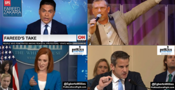 Reporters' silly COVID questions, Zareed Zakaria- GOP indulge crazies, COVID denying preacher, more
