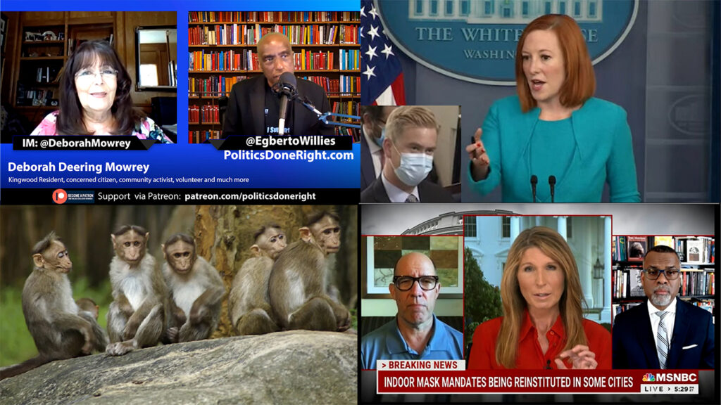 MSNBC Host- GOP pro-death, More in white spaces do this, Psaki embarasses Trump & Fox News Doocy