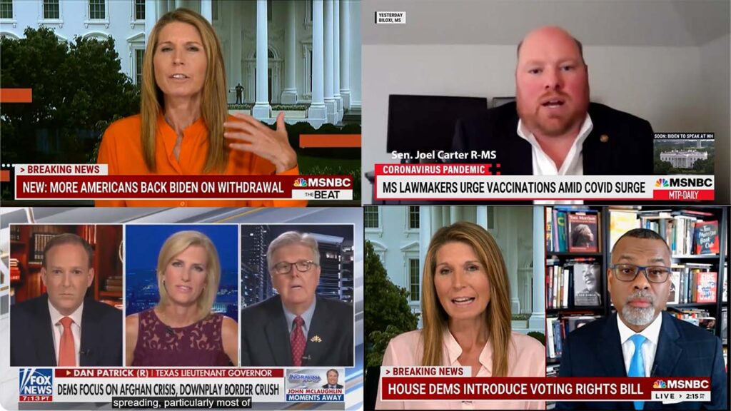 Nicolle Wallace- Americans are with Biden, Dr. Glaude on Dems filibuster bust, Racist Dan Patrick