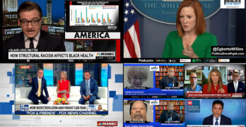 This is what systemic racism looks like. Fox News hosts tussle, Psaki-Doocy chronicles