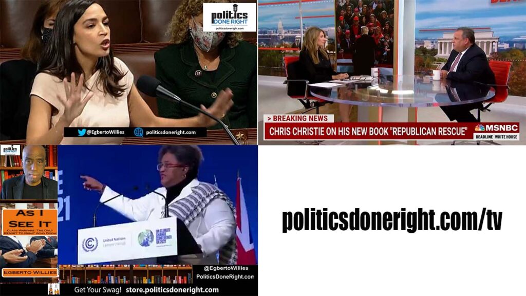 Barbados PM admonished rich countries. AOC slams McCarthy. Nicolle Wallace embarrasses Gov. Christie.