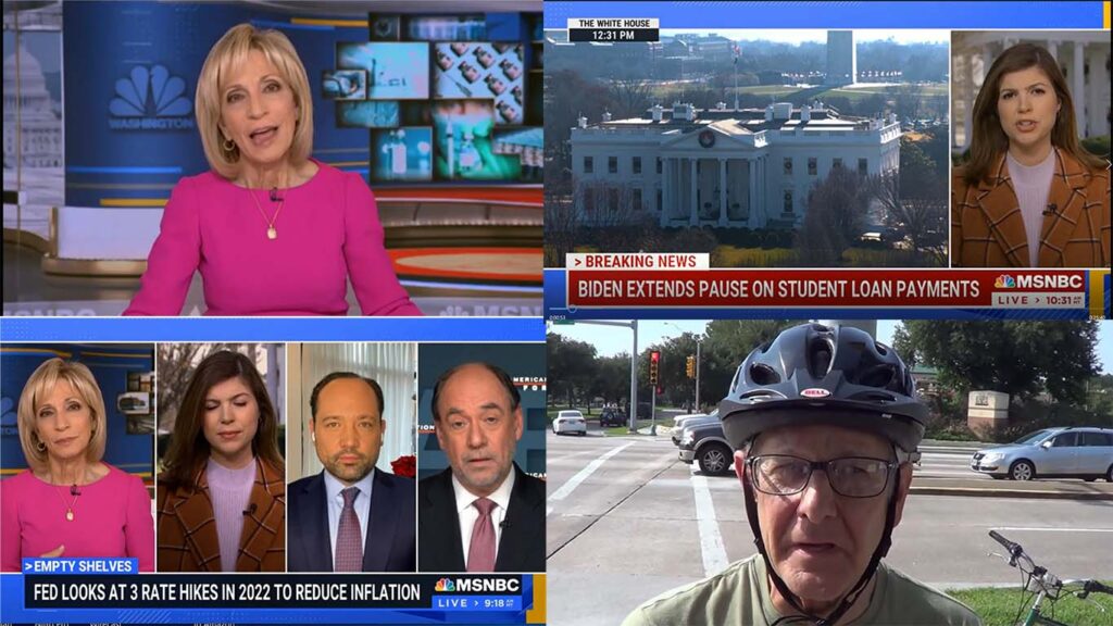 Is Biden getting to student loan forgiveness? Inflation over humanity? Andrea Mitchell attacks Biden.