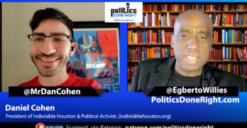 Daniel Cohen, President of Indivisible Houston discusses the 2022 Election & Progressives.