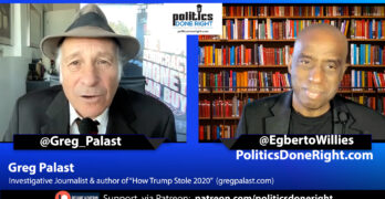 Greg Palast discusses January 6th and the undemocratic nature of our Democracy. It's SCARY!