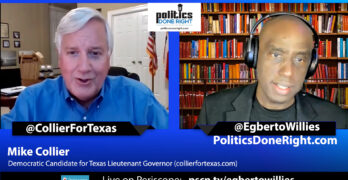 Mike Collier, Democratic Candidate for Texas Lieutenant Governor speaks