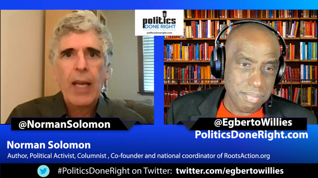 Norman Solomon discusses America's misguided Russia/Ukraine policy that all should heed.