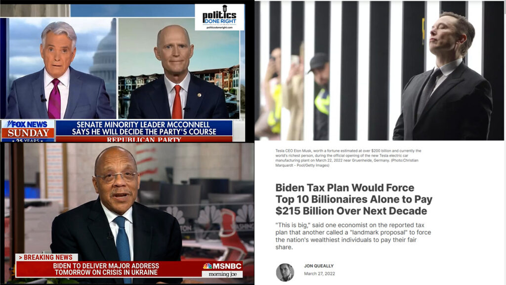 Fox News calls out tax raising Republican Senator. Democrats and briefing books - Copy