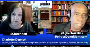 Charlotte Dennett says to follow the pipelines to understand the Russia Ukraine war.