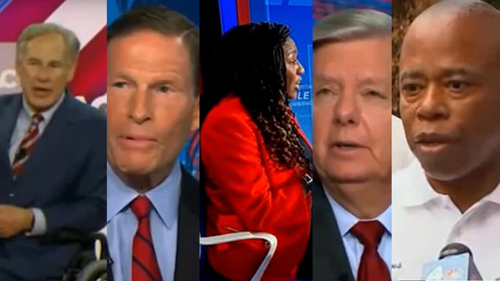 Graham outdoes Blumenthal. Dem strategist shines. An evil Abbott schooled by NYC Mayor Adams.