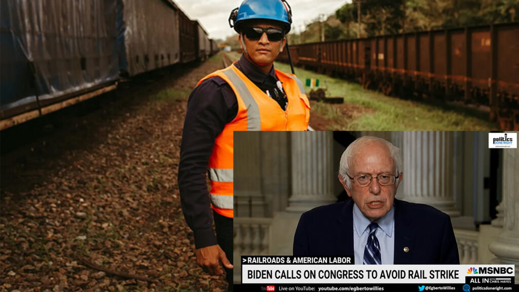 SHAME! Executive & Congress may sacrifice rail workers to further enrich corporate America