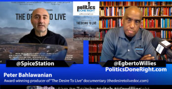 Peter Bahlawanian discusses his documentary 'The Desire To Live' about the war in Armenia
