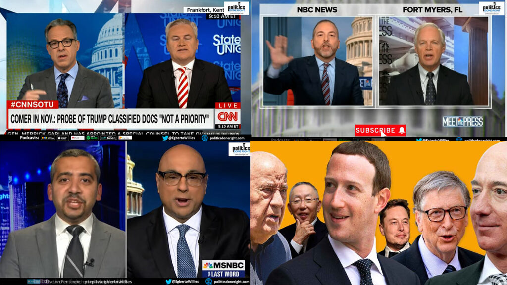 Sunday morning news rip into GOP. Oxfam calls out Billionaires. Velshi has some fun with Hasan