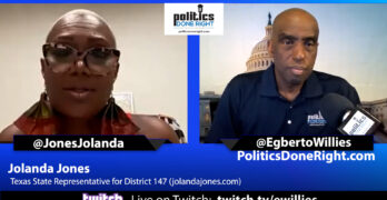 Texas Representative Jolanda Jones visits Politics Done Right to discuss the recent TEA takeover of HISD. She will have none of it.