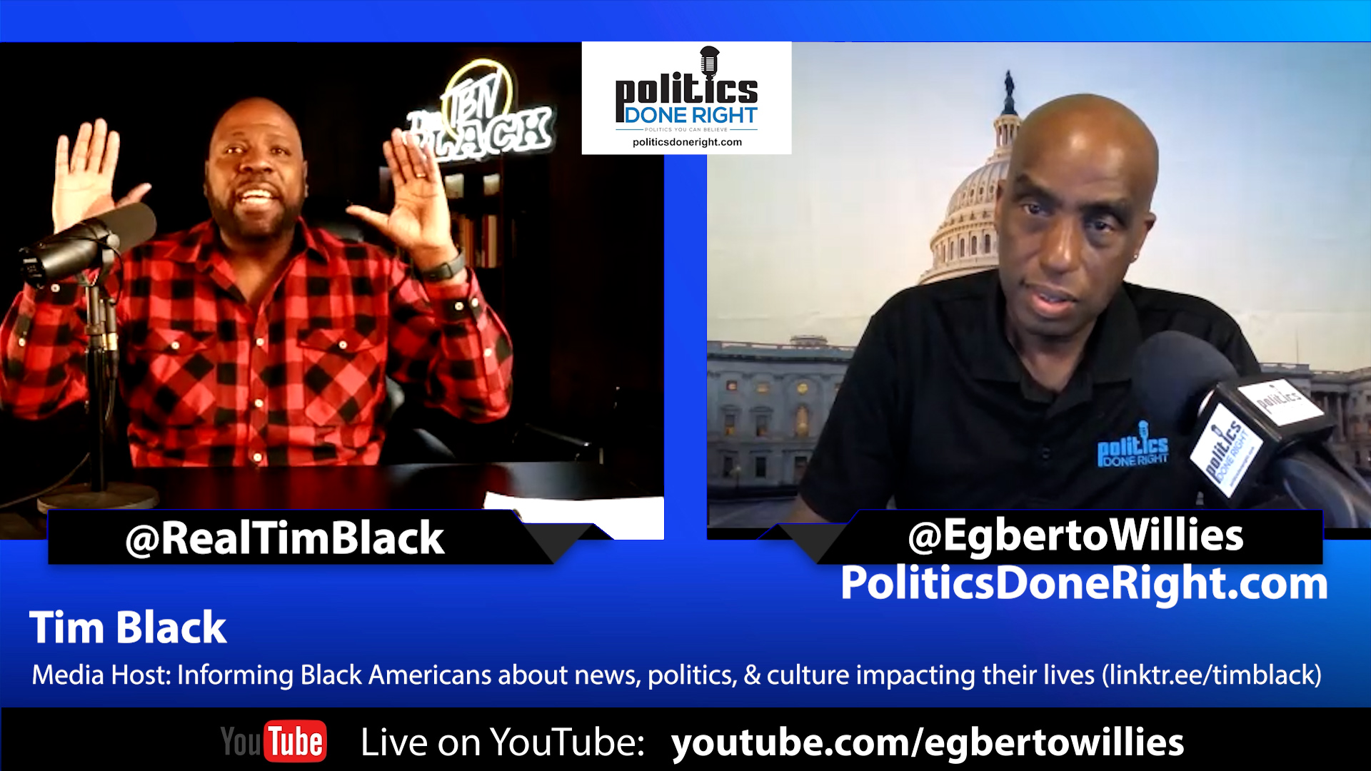 Tim Black, a progressive media host with his own opinions chall ...