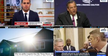 Latino vote not guaranteed for Dems. Christie booed. McCarthy caught lying. No to property tax