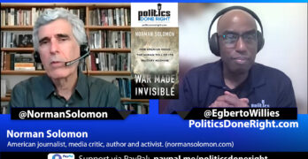 Norman Solomon discusses and expands on his new book War Made Invisible.