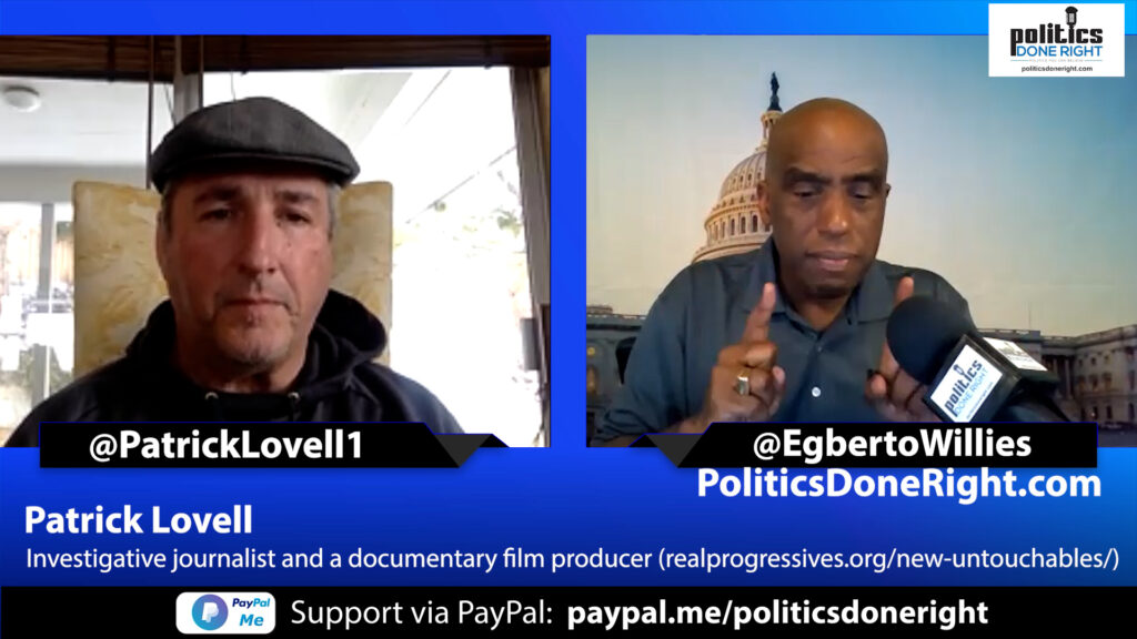 Investigative journalist Patrick Lovell discusses the Big Con on Americans (Ep. 3 of 6)
