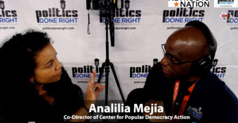 Analilia Mejia, Co-Director - Center for Popular Democracy Action, provided a clinic on activism