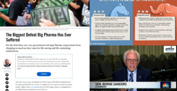 Dems better than GOP on economy. Big Pharma losing! Bernie give Dems marching orders.