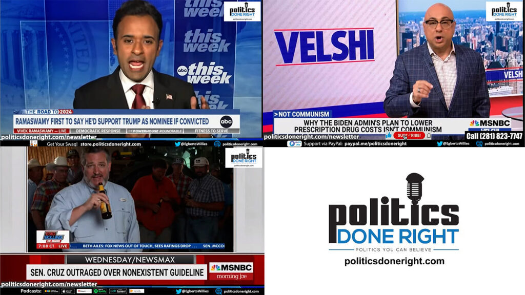 Ali Velshi: Biden drug deal is not communism. Ted Cruz was silly again. Ramaswamy fails again.