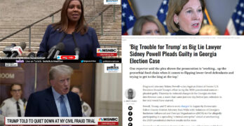 Trump lies exposed to journalists as NY AG Letitia James slams him. Sidney Powell - GUILTY